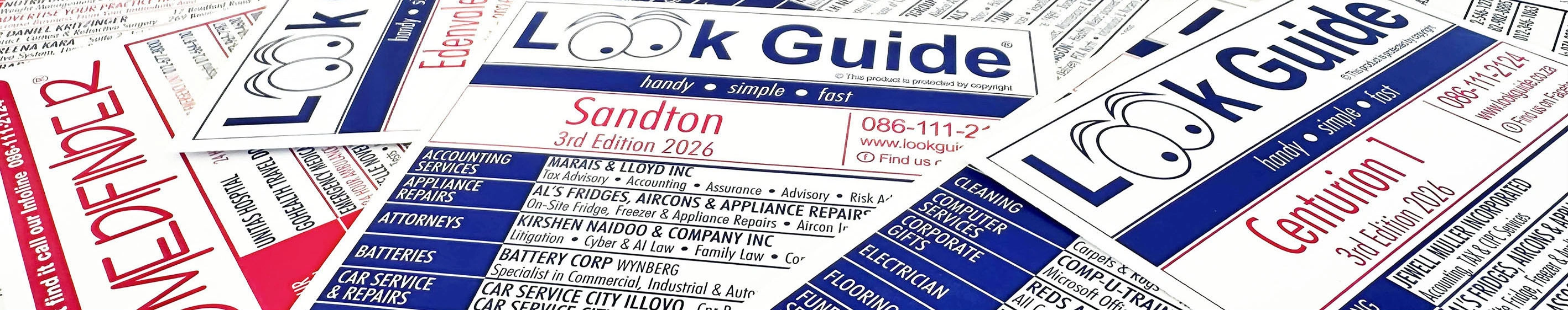 look guide paper banner